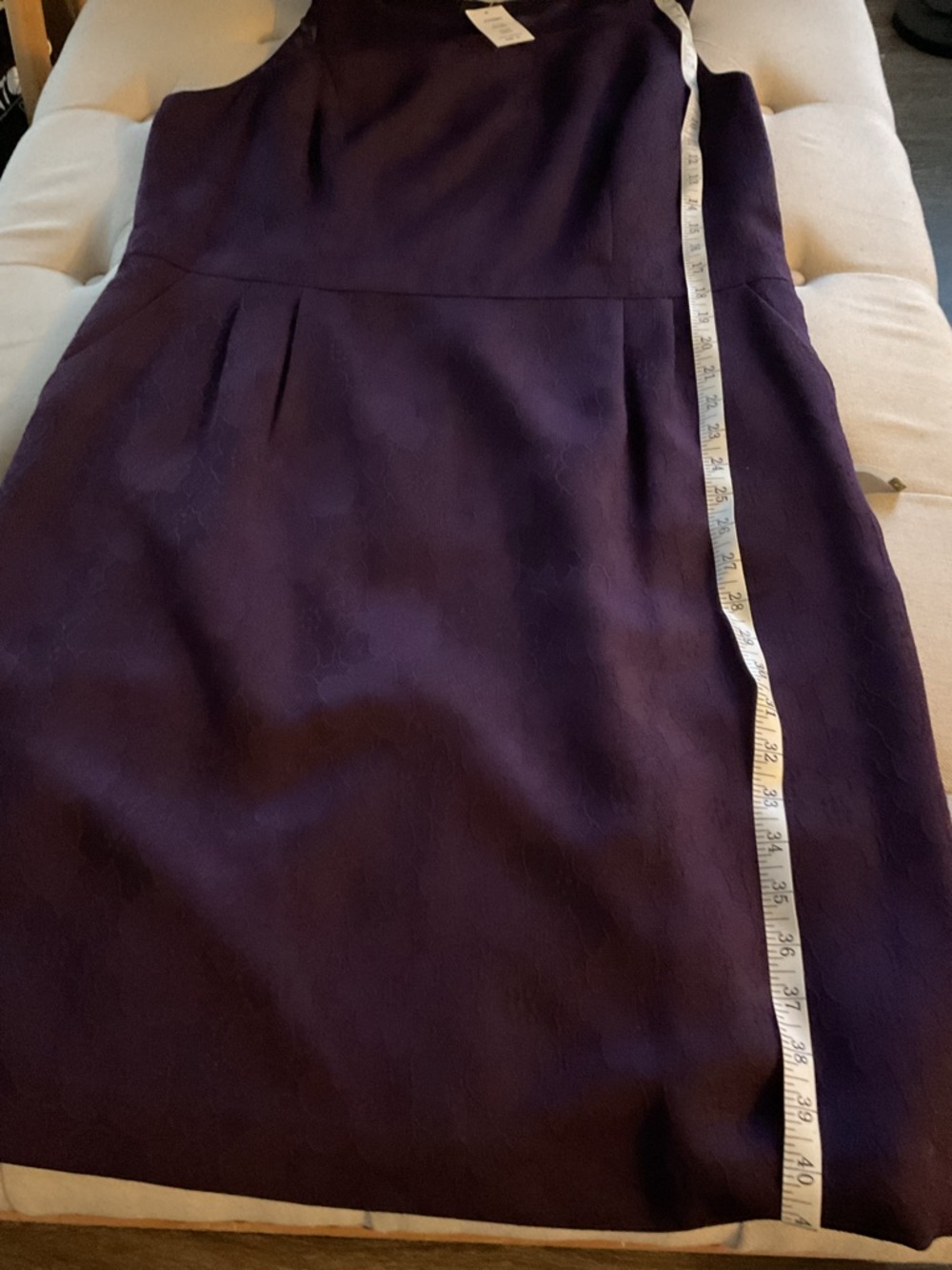 JOHN MEYER. Purple Long Coat with Gold Buttons. 2 PIEZAS SIZE 16 - Picture 14 of 15
